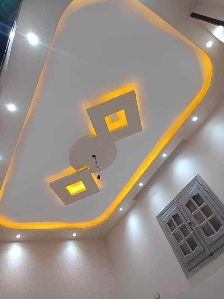 بالصور احدث ديكورات جبس اسقف راقية 2024