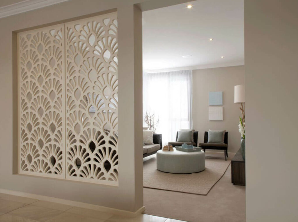 اجمل ديكورات خشب cnc للسقوف والحوائط والجدران